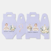 女の子バプテスマ付きホワイトクロスカッケ フェイバーボックス (見開き)