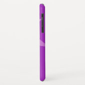 女の子バレリーナ紫の赤毛名 Case-Mate iPhoneケース (裏面/左)