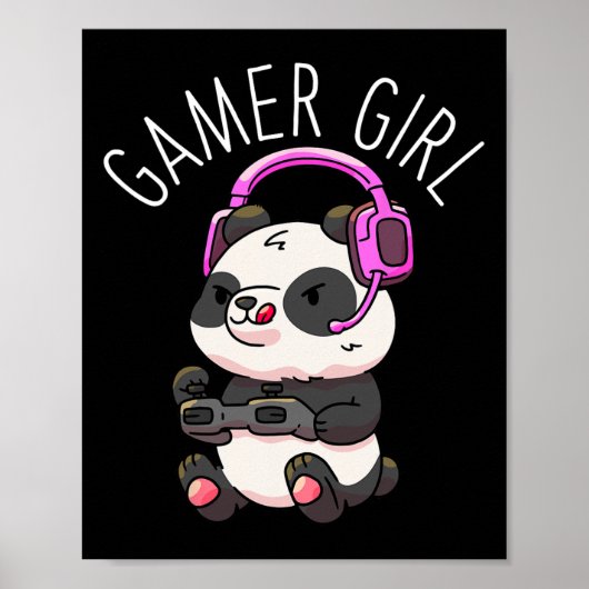 女の子パンダゲームパンドラ(PANDAS)ビデオゲーム女の子Gi ポスター (正面)
