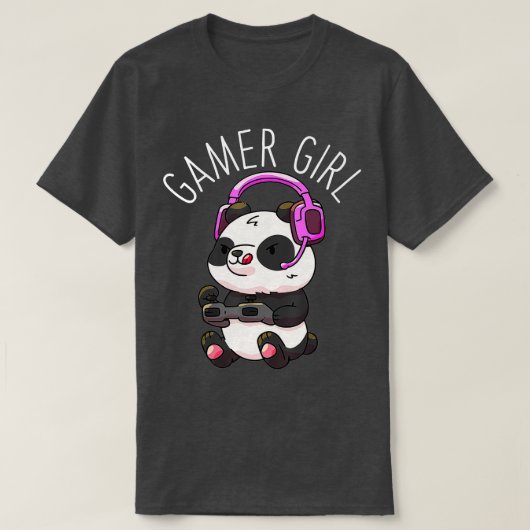 女の子パンダゲームパンドラ(PANDAS)ビデオゲーム女の子Gi Tシャツ (デザイン正面)