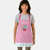 女の子パーソナライズされたのエプロンベーキング エプロン (インサイチュ)