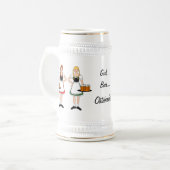 女の子ビールオクトーバーフェスト! ビールジョッキ (正面左)