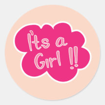 女の子ピンクのベビーガールシャワーだ