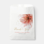 女の子ピンクの金ゴールドフローラ フェイバーバッグ (正面)