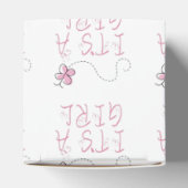 女の子ピンクバタフライ フェイバーボックス (上部)