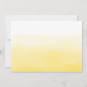 女の子プールのバースデーパーティ招待状(写真あり) 招待状 (裏面)