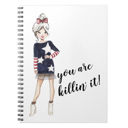 女の子ボスプランナー ノートブック (正面)