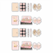 女の子ボス女性ハイファッションプランナーデカール シール (正面)