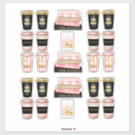 女の子ボス女性ハイファッションプランナーデカール シール