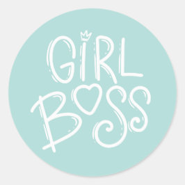 女の子ボス自己愛の肯定引用文 ラウンドシール