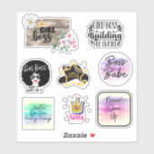 女の子ボス! シール (シート)