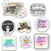 女の子ボス! シール (正面)