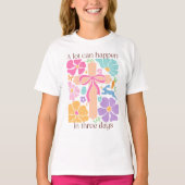 女の子ボホクリスチャンイースタークロス Tシャツ (正面)