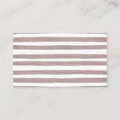 女の子ボホベイビーシャワーおむつラッフルチケット エンクロージャーカード (裏面)