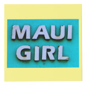 女の子マウイマーメイドグリーン フォトキューブ (右)