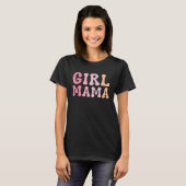 女の子ママ女の子ママ母の日2 Tシャツ (正面フル)