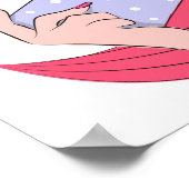 女の子マンガ ポスター (角)