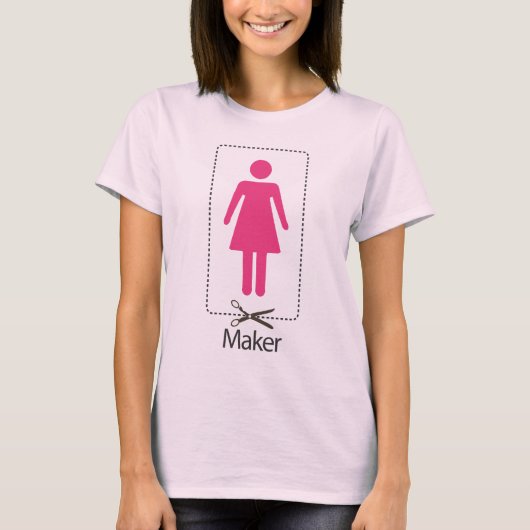 女の子メーカー Tシャツ (正面)