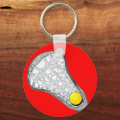 女の子ラクロスギフト キーホルダー (裏面)