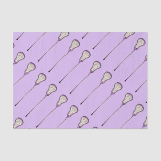 女の子ラクロスギフト 薄葉紙 (正面)