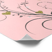 女の子ルームの装飾 ポスター (角)