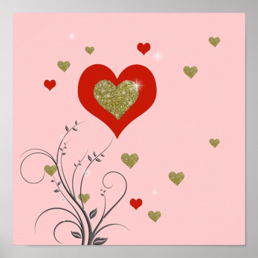 女の子ルームの装飾 ポスター (正面)