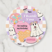 女の子レトログルーヴィリトルブバースデーパーティー フェイバータグ (正面)