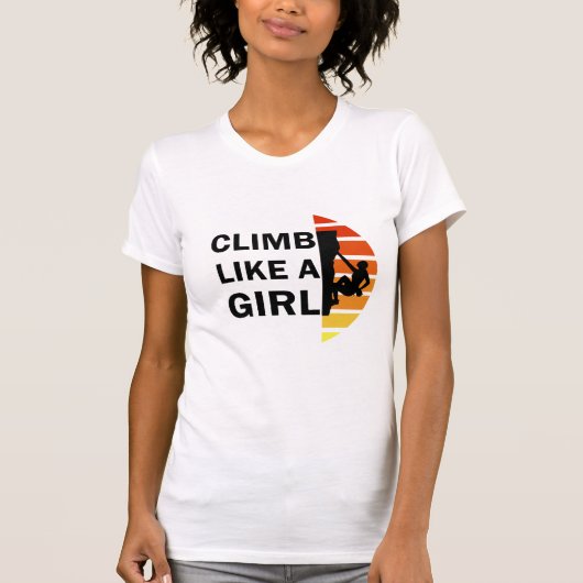 女の子ロックの登山 ベビーボディスーツ (正面)