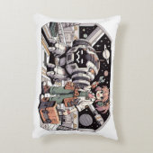 女の子ロボット整備士ツールの修復 アクセントクッション (裏面(縦))