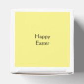 女の子ヴィンテージイースターバニー好意ボックス フェイバーボックス (上部)