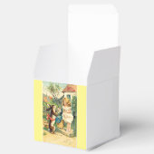 女の子ヴィンテージイースターバニー好意ボックス フェイバーボックス (オープン)