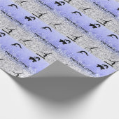 女の子体操イベントスパークリー ラッピングペーパー (角)