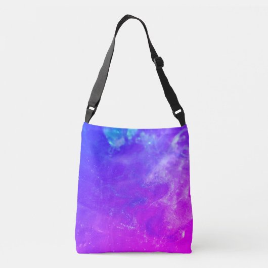 女の子体操ウォーターカラートートバッグ クロスボディバッグ (裏面)