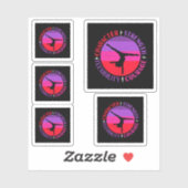 女の子体操キャラクター強さ勇気 シール (シート)