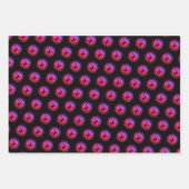 女の子体操キャラクター強さ勇気 ラッピングペーパーシート (正面3)