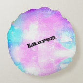 女の子体操クロスワードラウンドピロー ラウンドクッション (裏面)