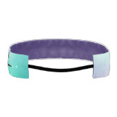 女の子体操フロアルーチングリーンミントヘッドバンド アスレチックヘッドバンド (裏面)