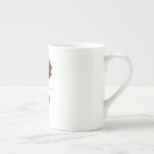 女の子力のコップ ボーンチャイナマグカップ (右)