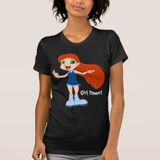 女の子力! Tシャツ (正面)