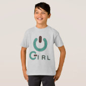 女の子力! Tシャツ (正面フル)