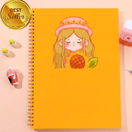 女の子向けのかわいいノートブック ノートブック