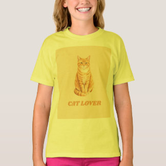 "女の子向けのキュートなピンクのグラフィックTシャツ" や Tシャツ