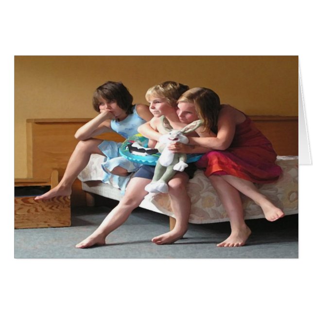 女の子夜は梳きます (正面横)