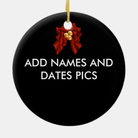 女の子夜クリスマスのオーナメントのカスタムのギフト セラミックオーナメント (裏面)