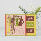 女の子夜ヴィンテージ70s 招待状 (スタンド正面)