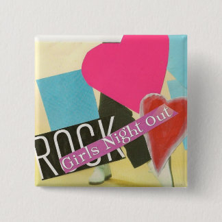 女の子夜 缶バッジ