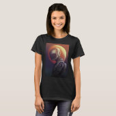 女の子宇宙飛行士 Tシャツ (正面フル)