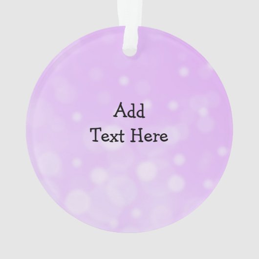 女の子小妖精や小人お洒落パーソナライズされたクリスマス オーナメント (裏面)