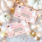 女の子幽霊リトルブハロウィーンベビーブックリクエスト エンクロージャーカード