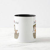 女の子愛魚釣り マグカップ (中央)